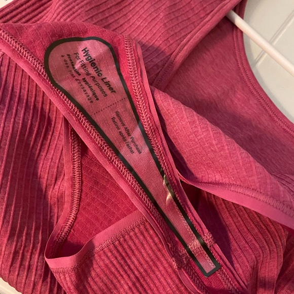 NWT Lululemon Ebb to Street Bodysuit *Light Support, B/C Cups
Pink Lychee - Picture 9 of 9